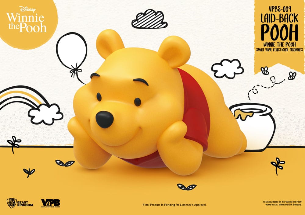 Winnie The Pooh Small Vinyl Spardose liegender Winnie 17 cm - Preorder - ETA: 25.08.2026