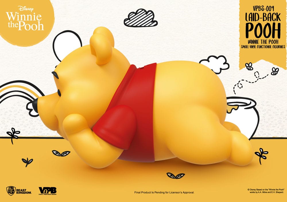 Winnie The Pooh Small Vinyl Spardose liegender Winnie 17 cm - Preorder - ETA: 25.08.2026