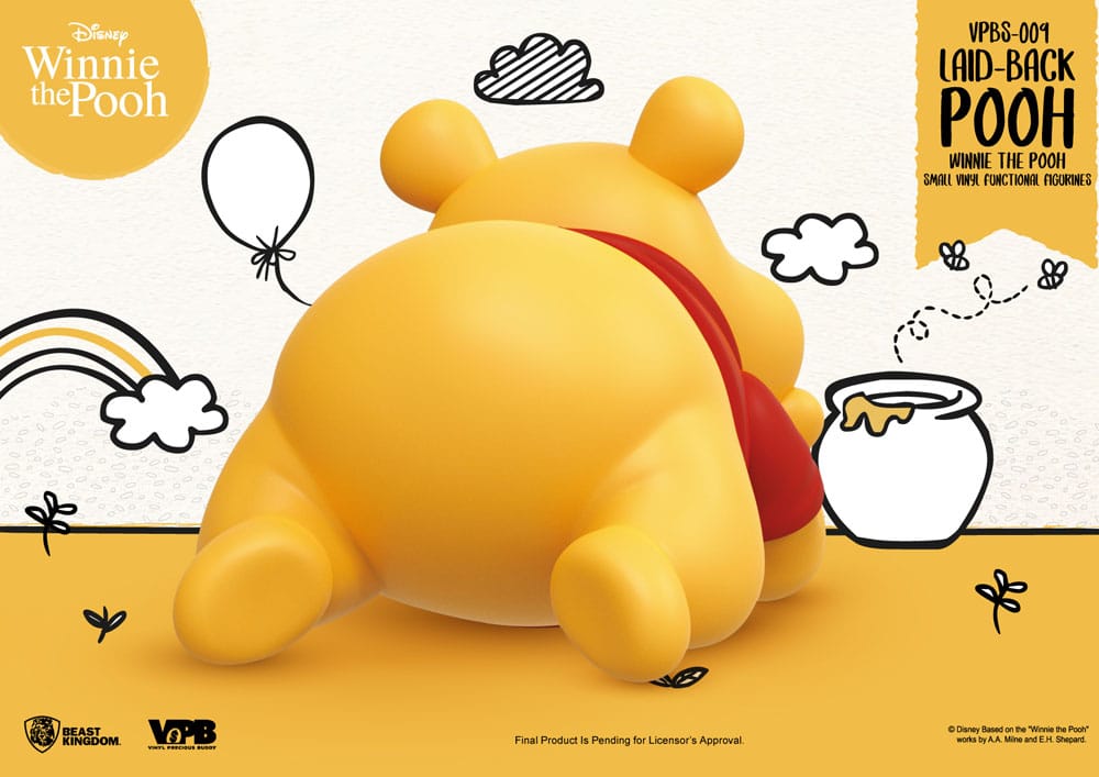 Winnie The Pooh Small Vinyl Spardose liegender Winnie 17 cm - Preorder - ETA: 25.08.2026