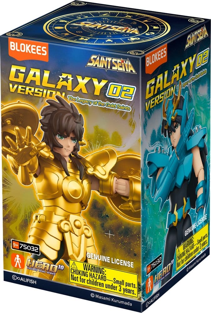 Saint Seiya Blokees Plastic Model Kit Galaxy Version 2 Blind Box Display (9) - Preorder - ETA: 28.12.2026