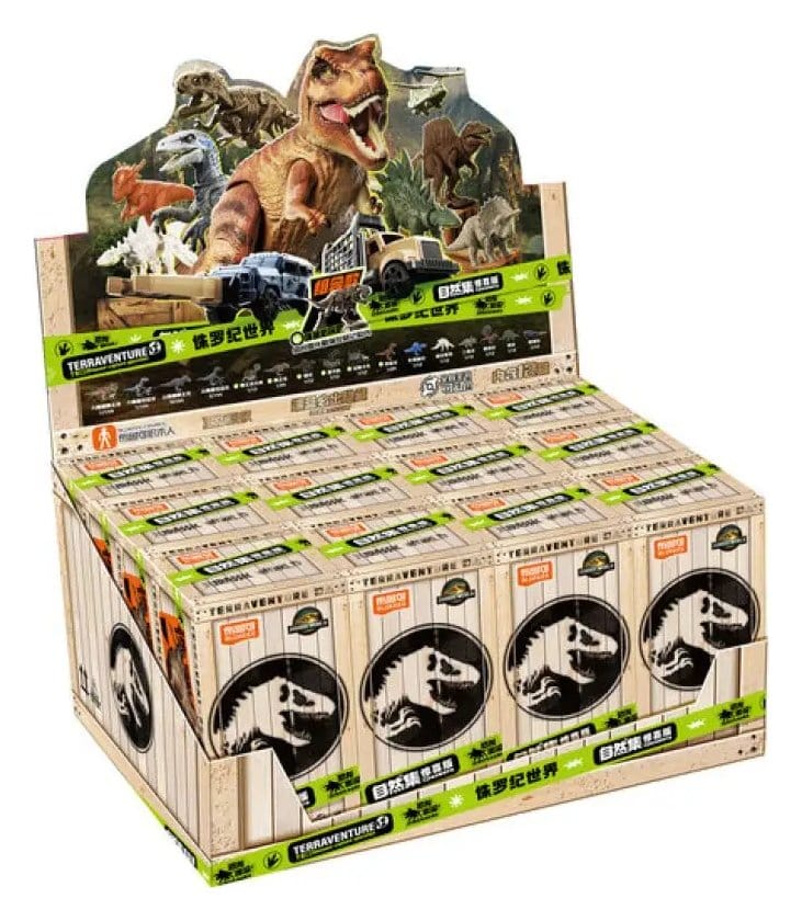 Jurassic Park Blokees Bausätze Terraventure Sortiment (12) - Preorder - ETA: 25.08.2026