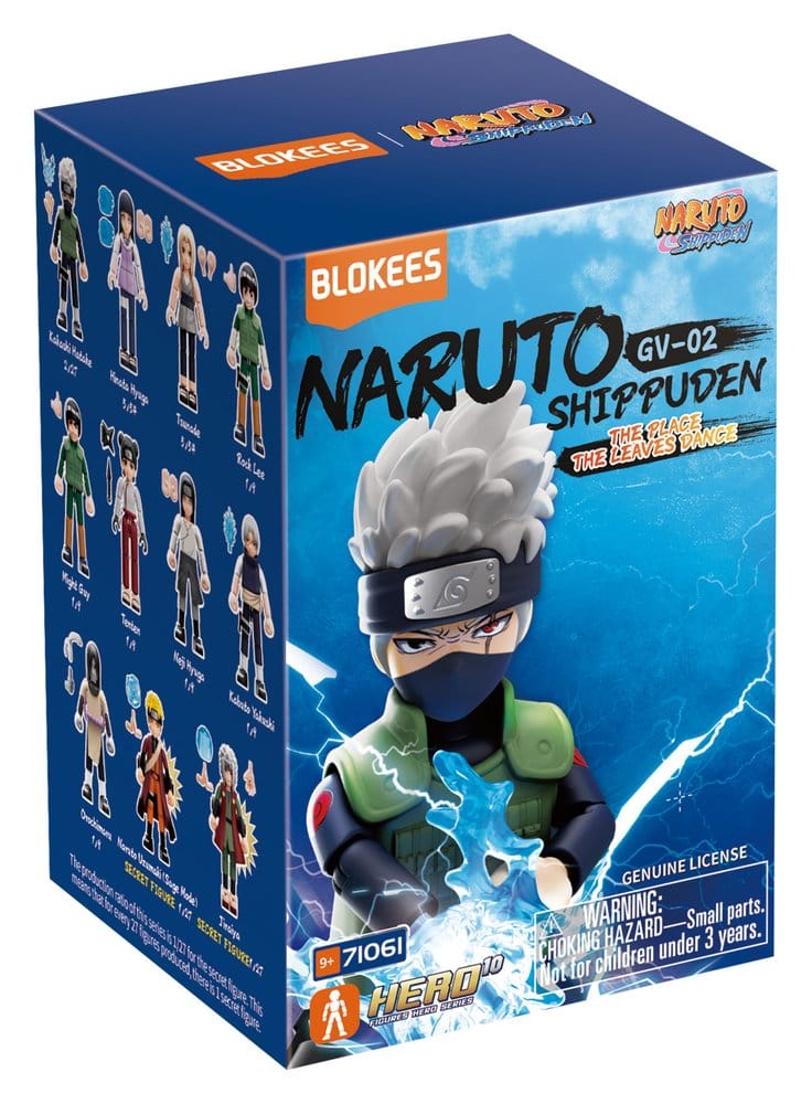 Naruto Blokees Plastic Model Kit GV02 Blind Box Display (9) - Preorder - ETA: 28.12.2026