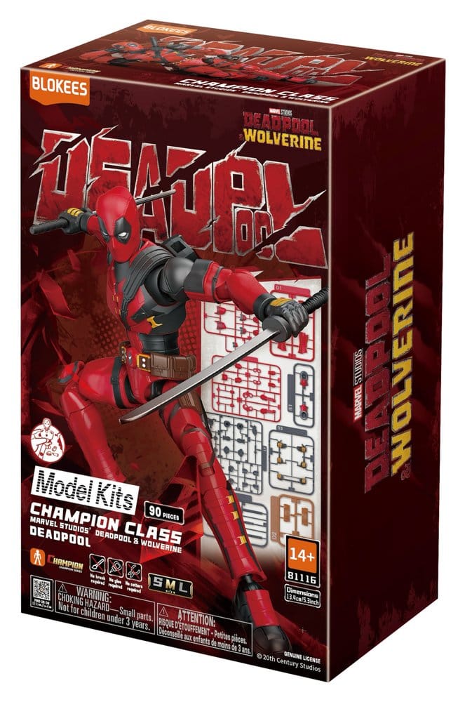 Marvel Blokees Bausatz Deadpool - Versand: 7 Tage nach Bestellung