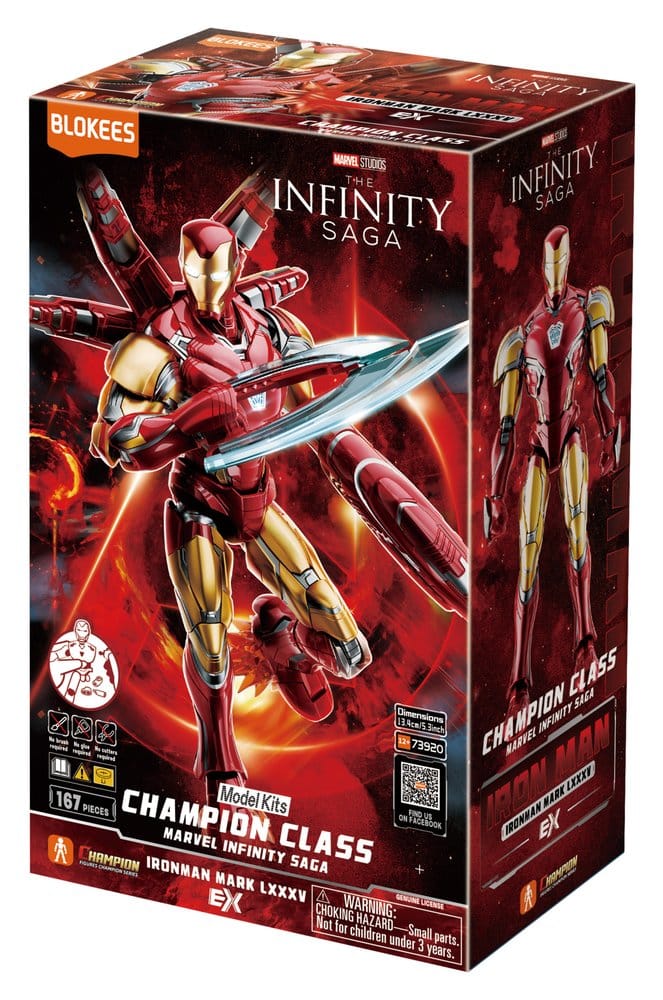 Marvel Blokees Bausatz Iron Man - Versand: 7 Tage nach Bestellung