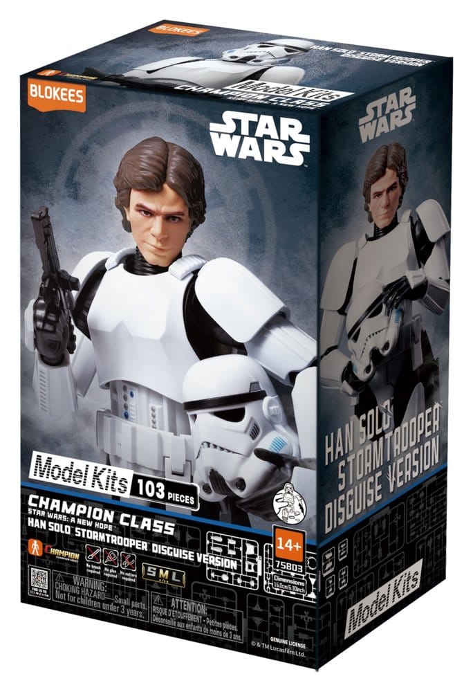 Star Wars Blokees Plastic Model Kit Han Solo - Preorder - ETA: 28.12.2026
