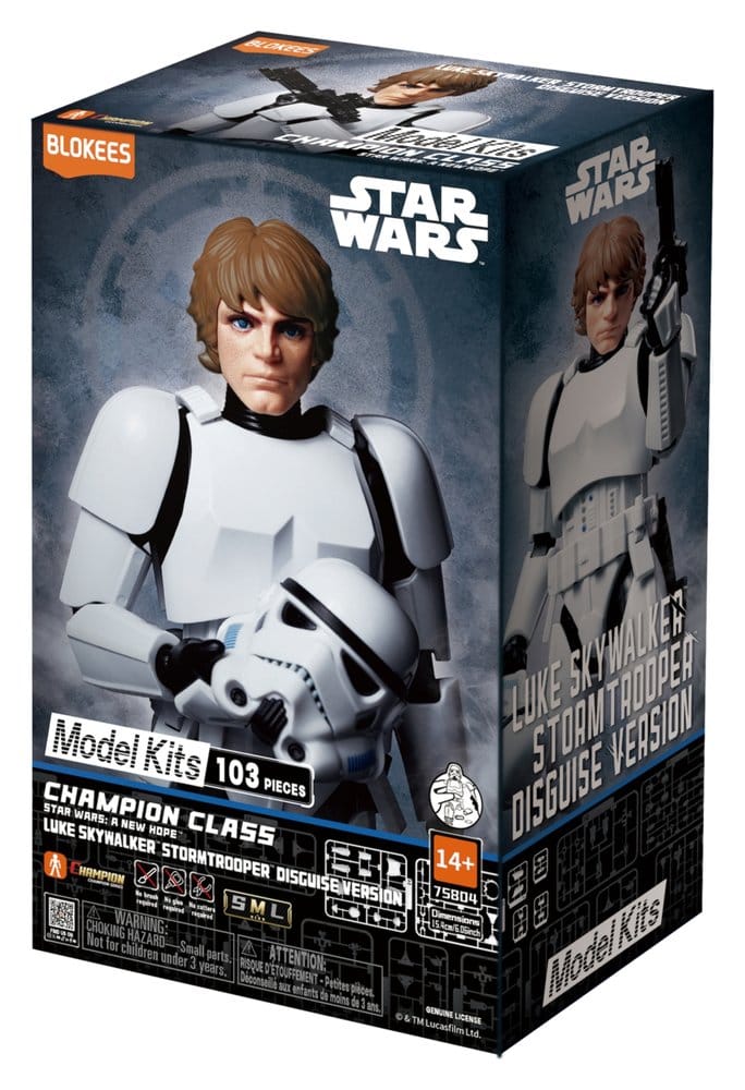 Star Wars Blokees Plastic Model Kit Luke Skywalker - Preorder - ETA: 28.12.2026