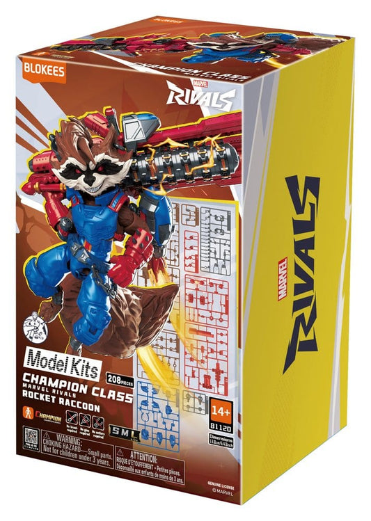 Marvel Rivals Blokees Plastic Model Kit Rocket Raccoon - Preorder - ETA: 28.12.2026
