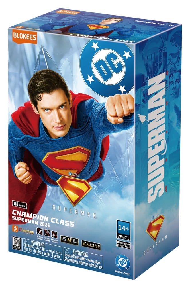 DC Comics (2025) Blokees Plastic Model Kit Superman - Preorder - ETA: 28.12.2026