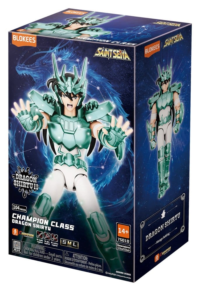 Saint Seiya Blokees Plastic Model Kit Dragon Shiryu - Preorder - ETA: 28.12.2026