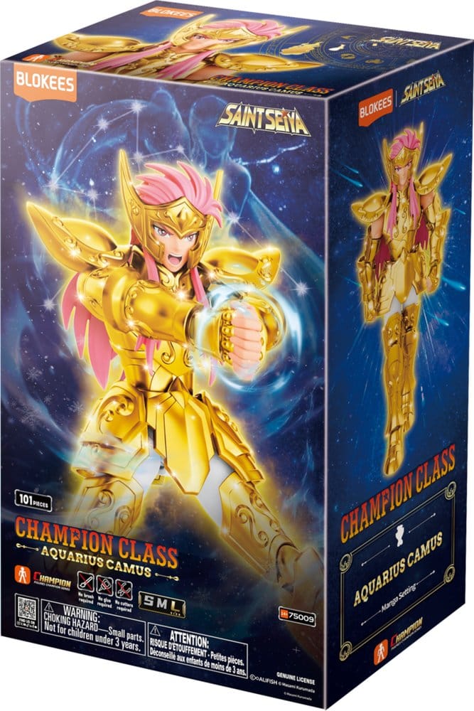 Saint Seiya Blokees Plastic Model Kit Aquarius Camus - Preorder - ETA: 28.12.2026