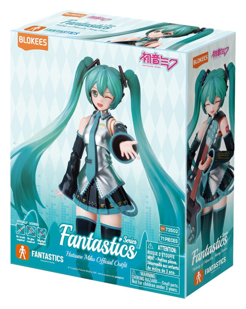 Hatsune Miku Fantastics Blokees Plastic Model Kit Hatsune Miku - Preorder - ETA: 28.12.2026
