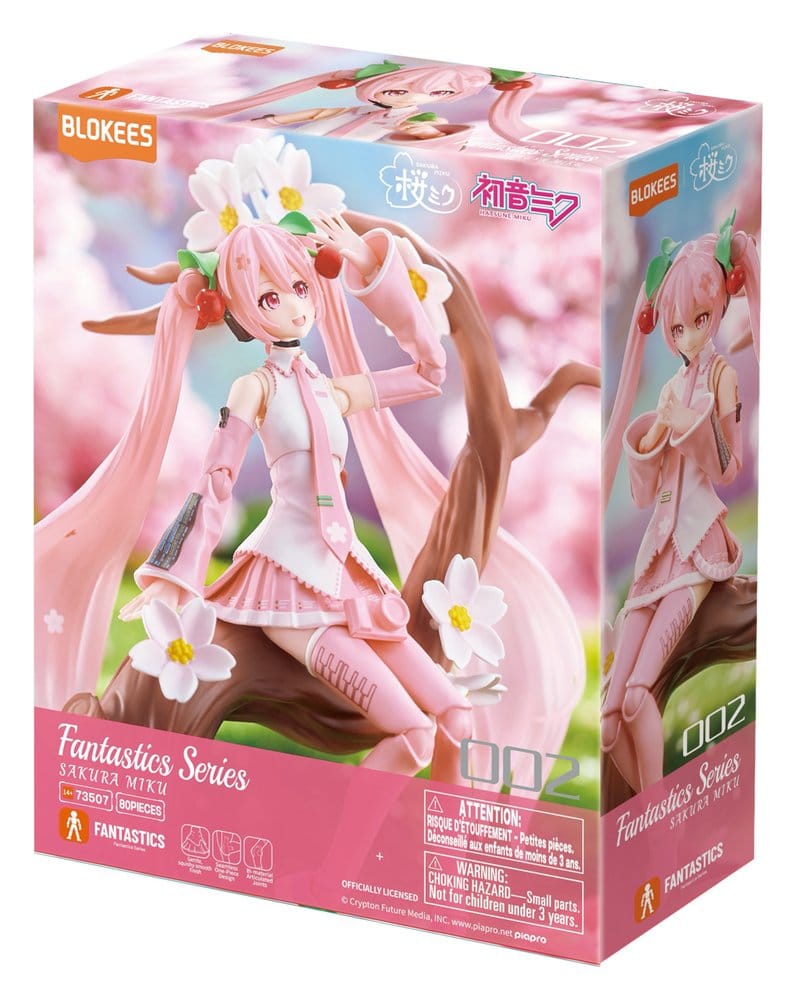 Hatsune Miku Fantastics Blokees Plastic Model Kit Sakura Miku - Preorder - ETA: 28.12.2026