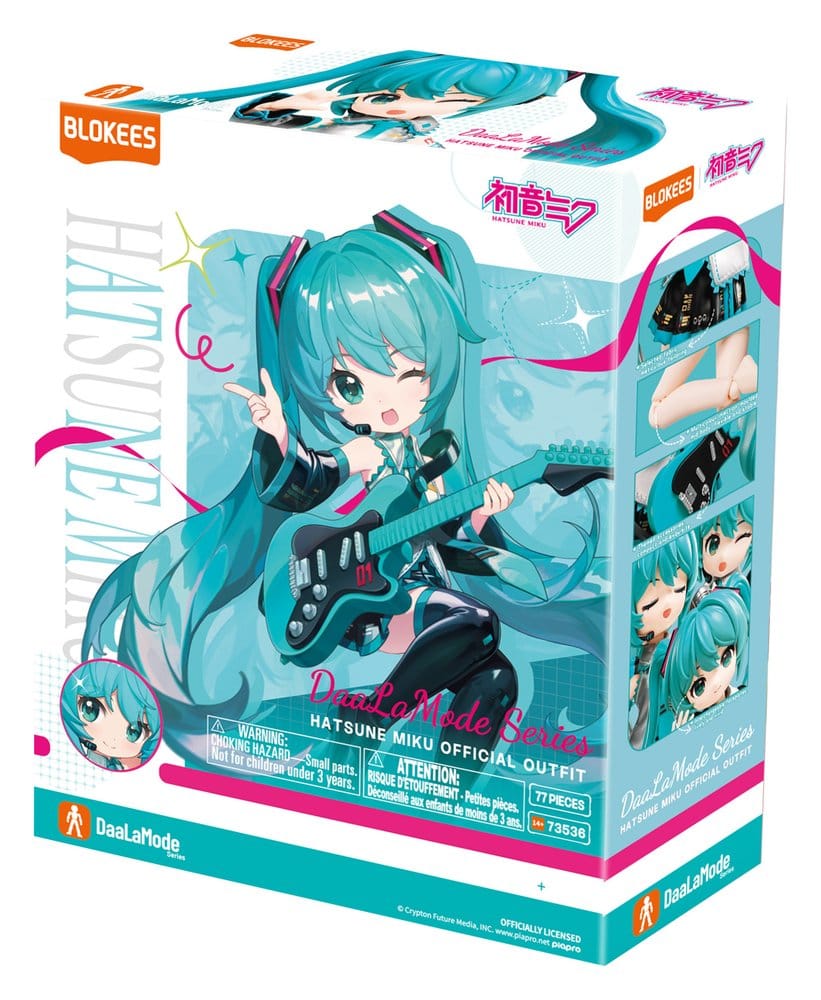 Hatsune Miku DaaLaMode Blokees Plastic Model Kit Hatsune Miku - Preorder - ETA: 28.12.2026