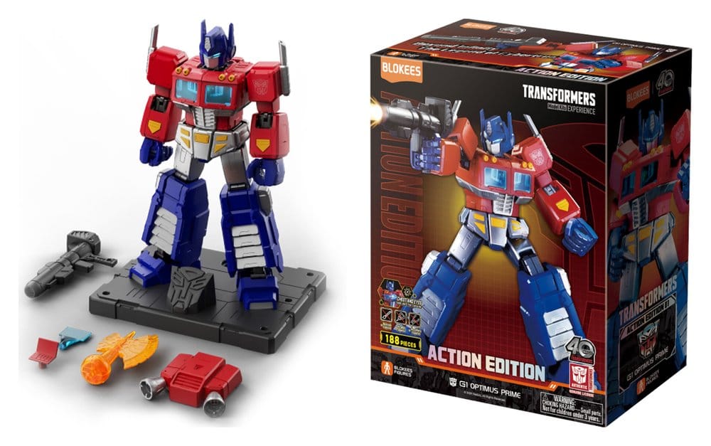 Transformers G1 Blokees Plastic Model Kit Optimus Prime - Preorder - ETA: 25.08.2026