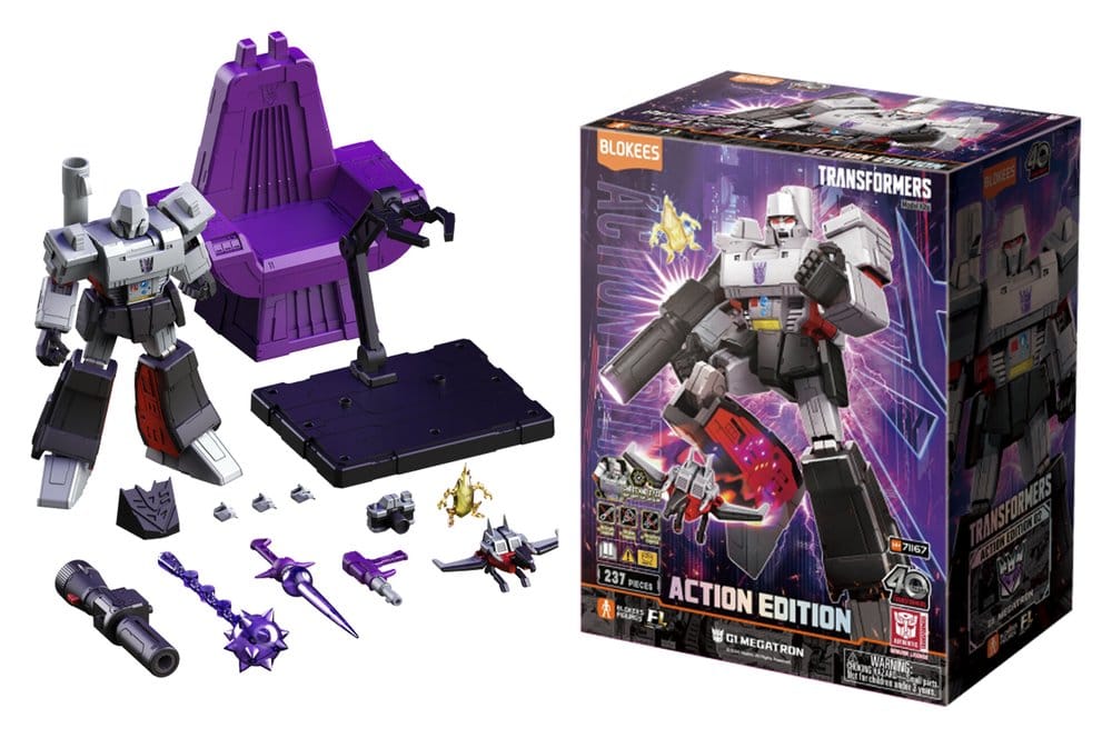 Transformers G1 Blokees Plastic Model Kit Megatron - Preorder - ETA: 25.08.2026