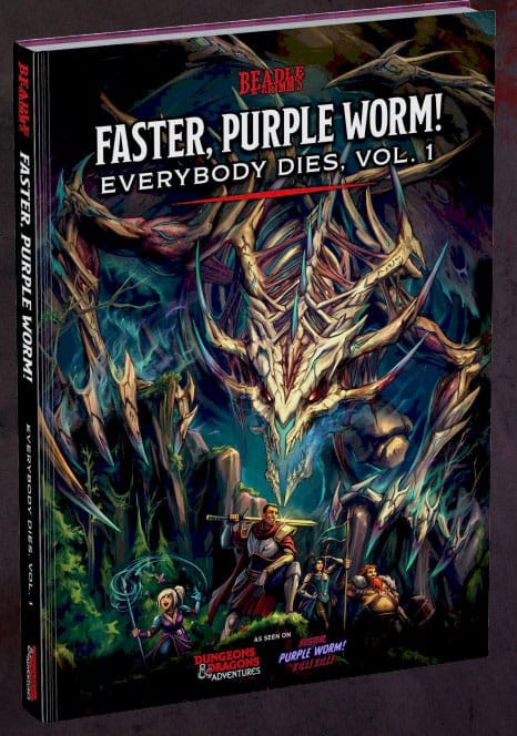 Dungeons & Dragons Adventure Book Faster, Purple Worm *Englisch* - Preorder - ETA: 20.10.2025