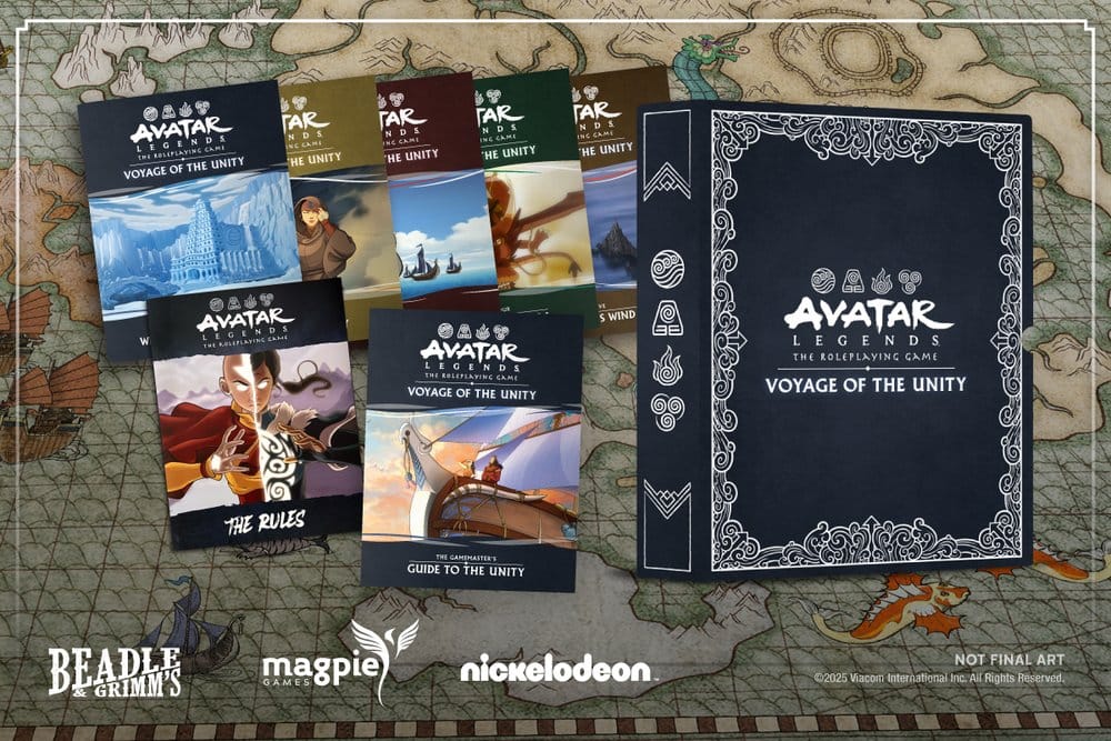 Avatar Legends Abenteuerserie Voyage of the Unity *Englische Version* - Preorder - ETA: 28.12.2026