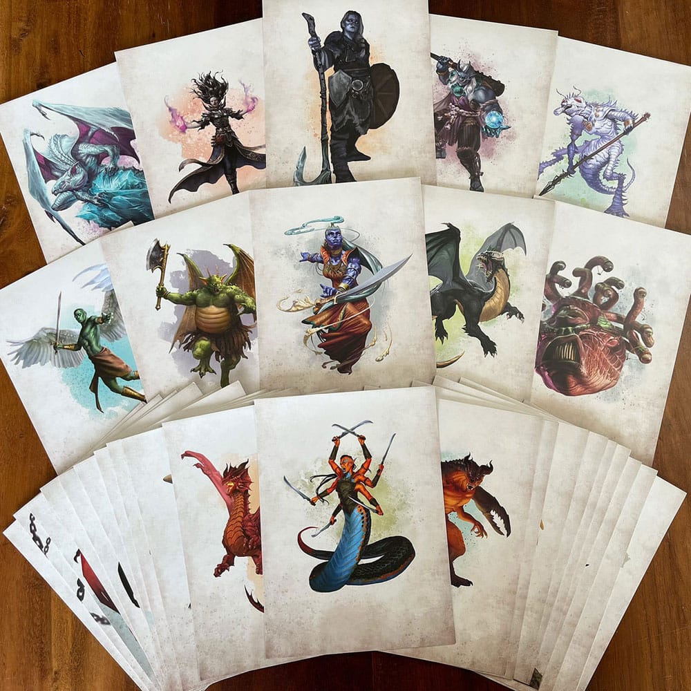 Dungeons & Dragons RPG Begegnungskarten Challenge Rating 7+: Pack 1 *englisch*  - Preorder - ETA: 13.12.2025