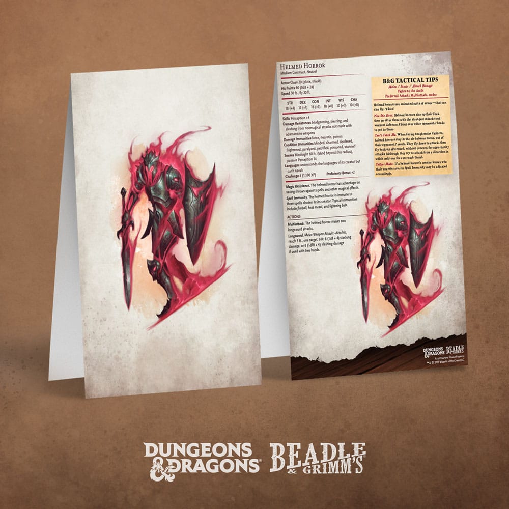 Dungeons & Dragons RPG Begegnungskarten Challenge Rating 0-6: Pack 2 *englisch*  - Versand: 5-7 Tage nach Bestellung