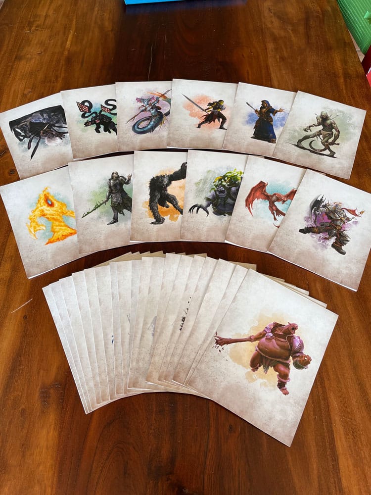 Dungeons & Dragons RPG Begegnungskarten Challenge Rating 0-6: Pack 2 *englisch*  - Versand: 5-7 Tage nach Bestellung