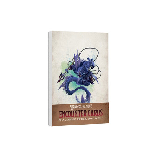 Dungeons & Dragons RPG Begegnungskarten Challenge Rating 0-6: Pack 1 *englisch*  - Versand: 5-7 Tage nach Bestellung
