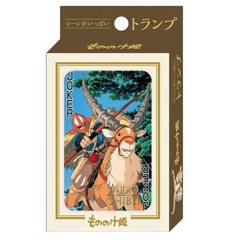 Prinzessin Mononoke Spielkarten - Versand: 7 Tage nach Bestellung