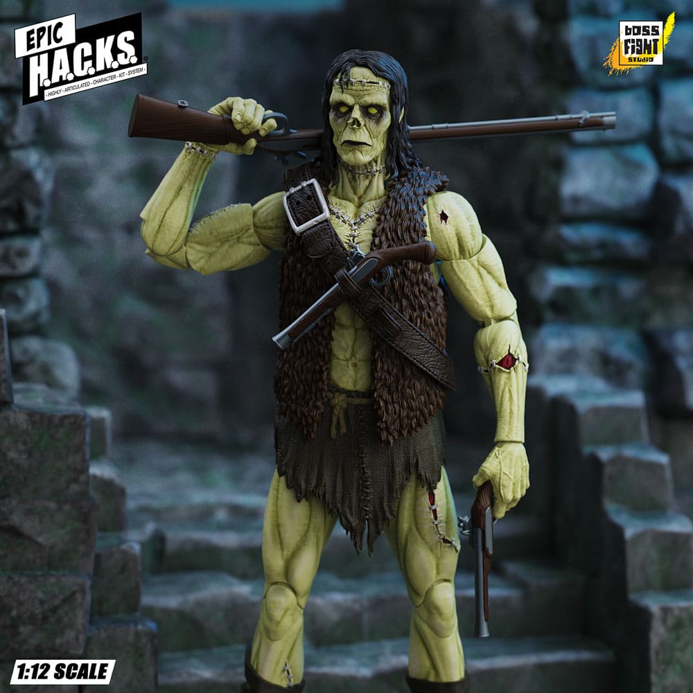 Frankensteins Monster Epic H.A.C.K.S. Actionfigur 1/12 Undead Creature 19 cm  - Preorder - ETA: 25.11.2026