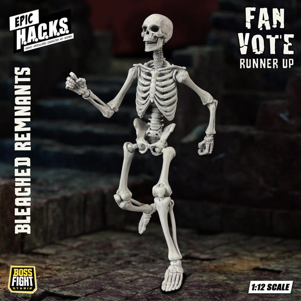 EPIC H.A.C.K.S. Actionfigur 1/12 Skeleton Blank Bleached Remnants - Preorder - ETA: 25.05.2027