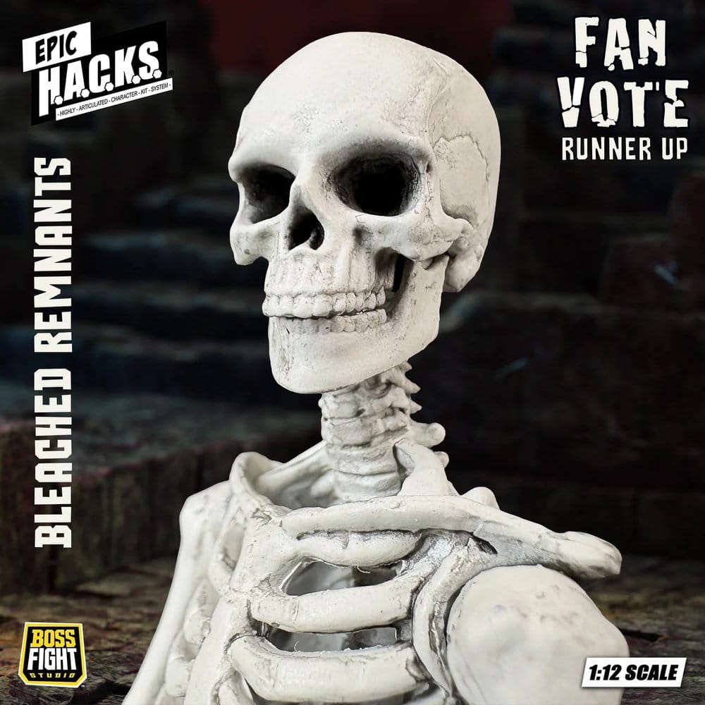EPIC H.A.C.K.S. Actionfigur 1/12 Skeleton Blank Bleached Remnants - Preorder - ETA: 25.05.2027