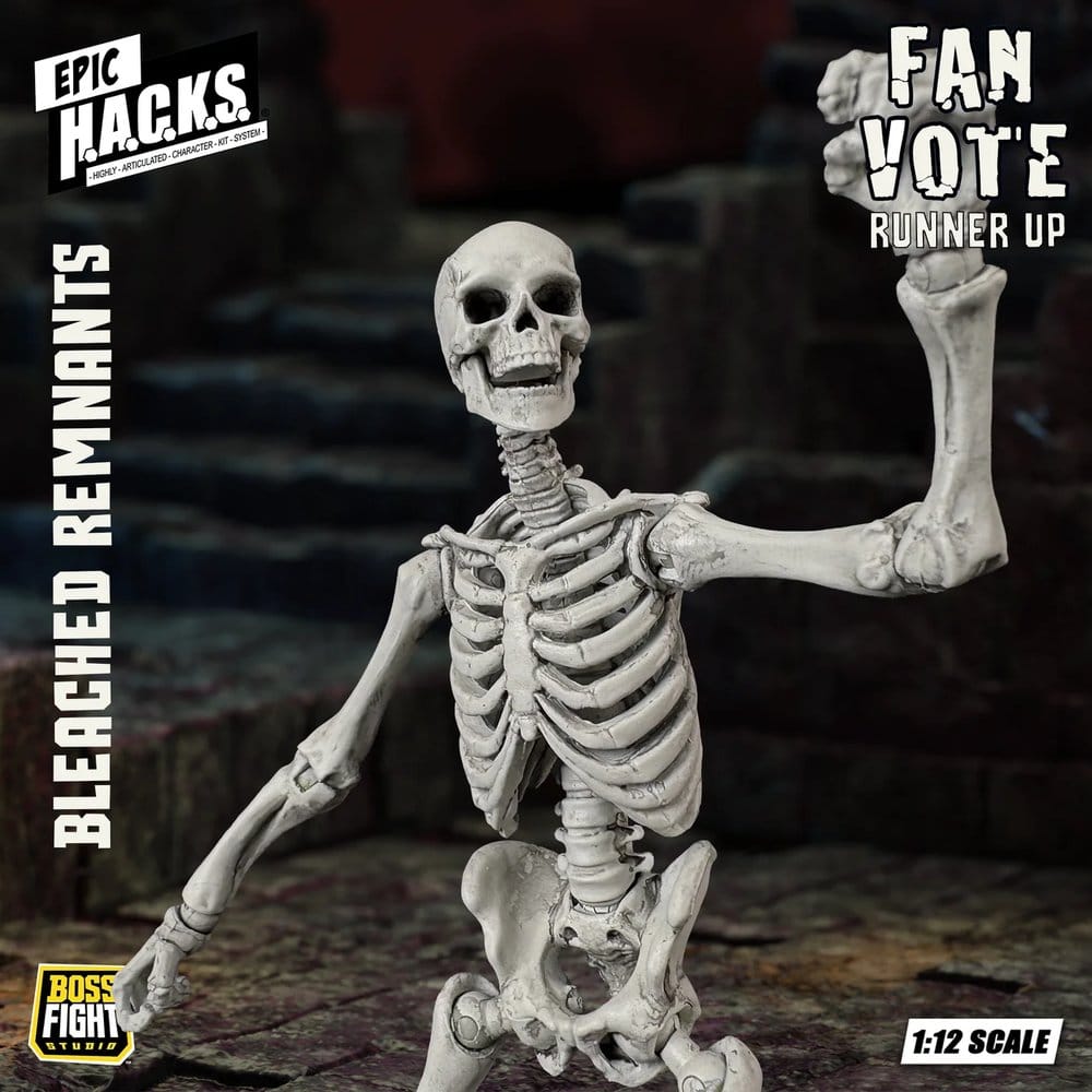 EPIC H.A.C.K.S. Actionfigur 1/12 Skeleton Blank Bleached Remnants - Preorder - ETA: 25.05.2027