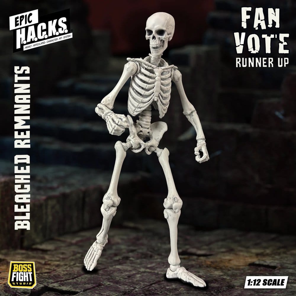 EPIC H.A.C.K.S. Actionfigur 1/12 Skeleton Blank Bleached Remnants - Preorder - ETA: 25.05.2027