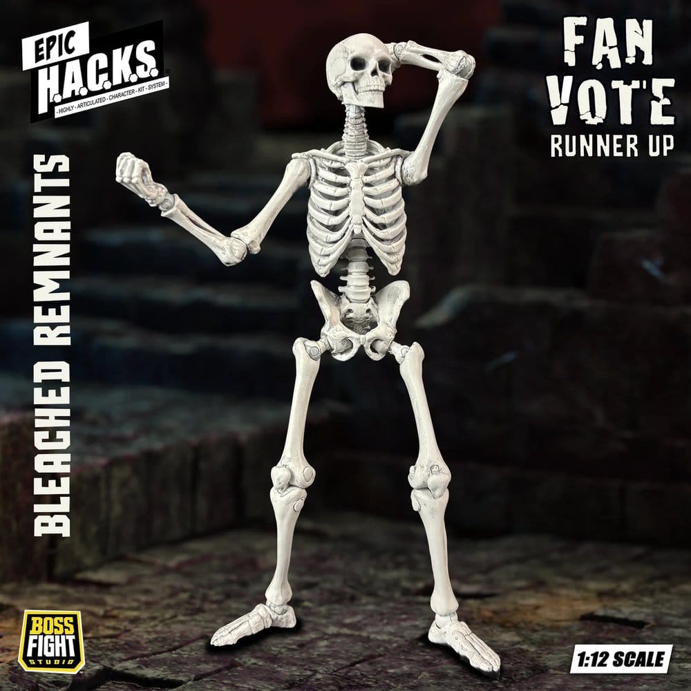 EPIC H.A.C.K.S. Actionfigur 1/12 Skeleton Blank Bleached Remnants - Preorder - ETA: 25.05.2027