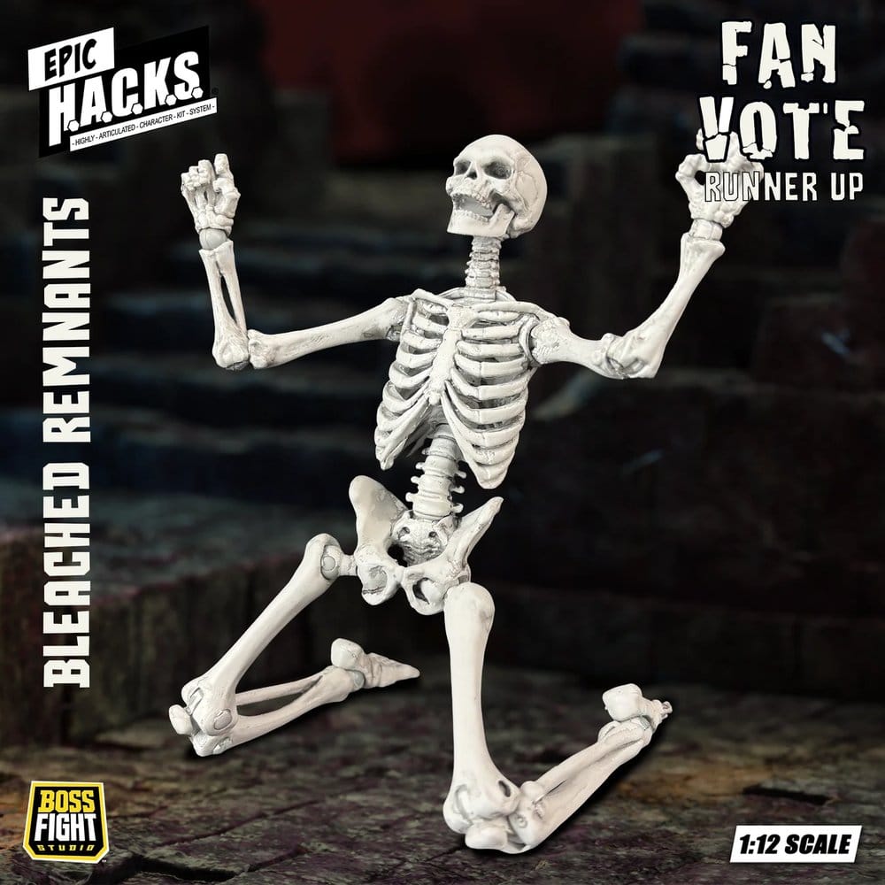 EPIC H.A.C.K.S. Actionfigur 1/12 Skeleton Blank Bleached Remnants - Preorder - ETA: 25.05.2027