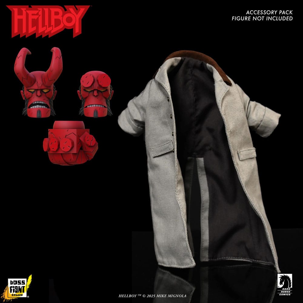 Hellboy Zubehör-Set für Actionfiguren Hellboy Box Full of Evil Accessory Pack - Preorder - ETA: 25.11.2026