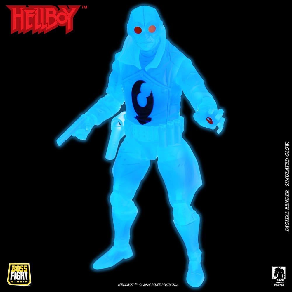 Lobster Johnson 1/12 Actionfigur The Ghost of Lobster Johnson (Limited Edition) heo exclusive 17 cm - Preorder - ETA: 25.05.2027