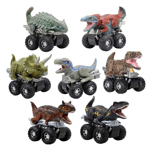Jurassic World Zoom Riders Fahrzeug mit Actionfigur Sortiment (24) - Versand: 7 Tage nach Bestellung