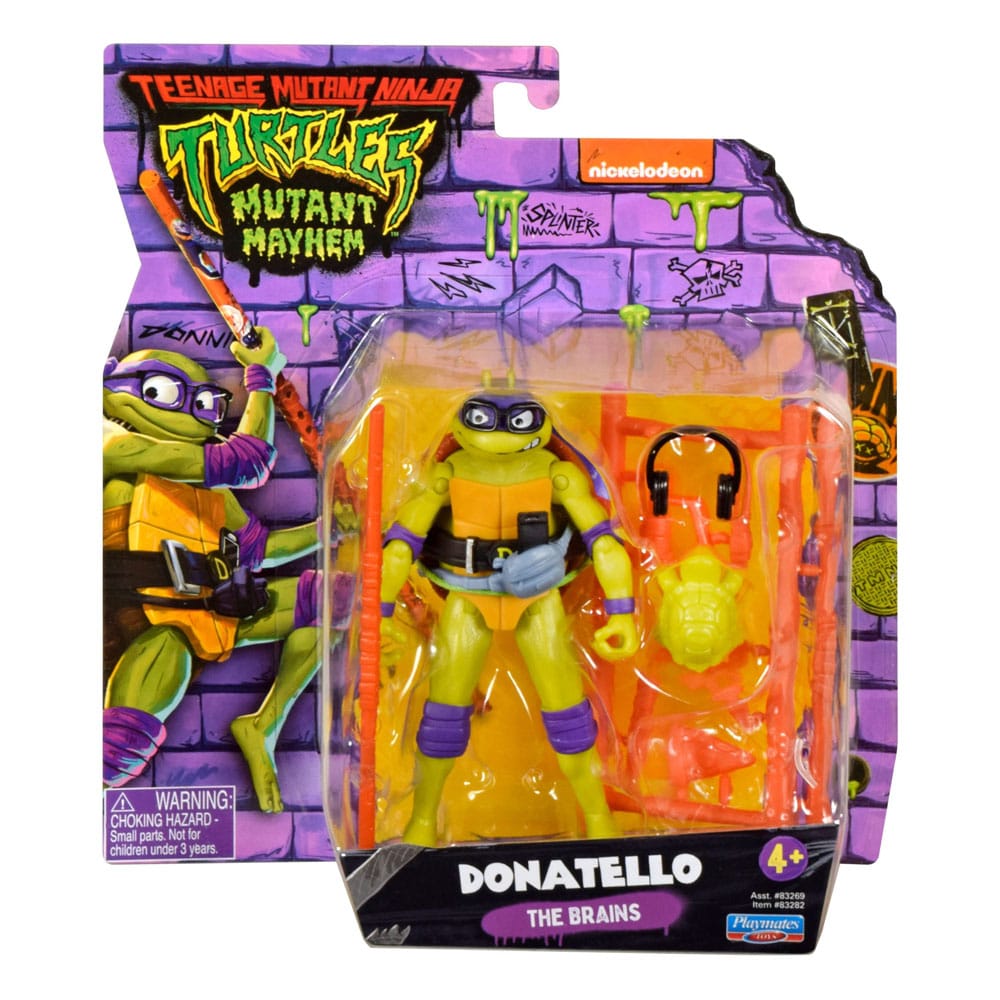 Teenage Mutant Ninja Turtles: Mutant Mayhem Actionfigur Donatello 10 cm  - Versand: 5-7 Tage nach Bestellung