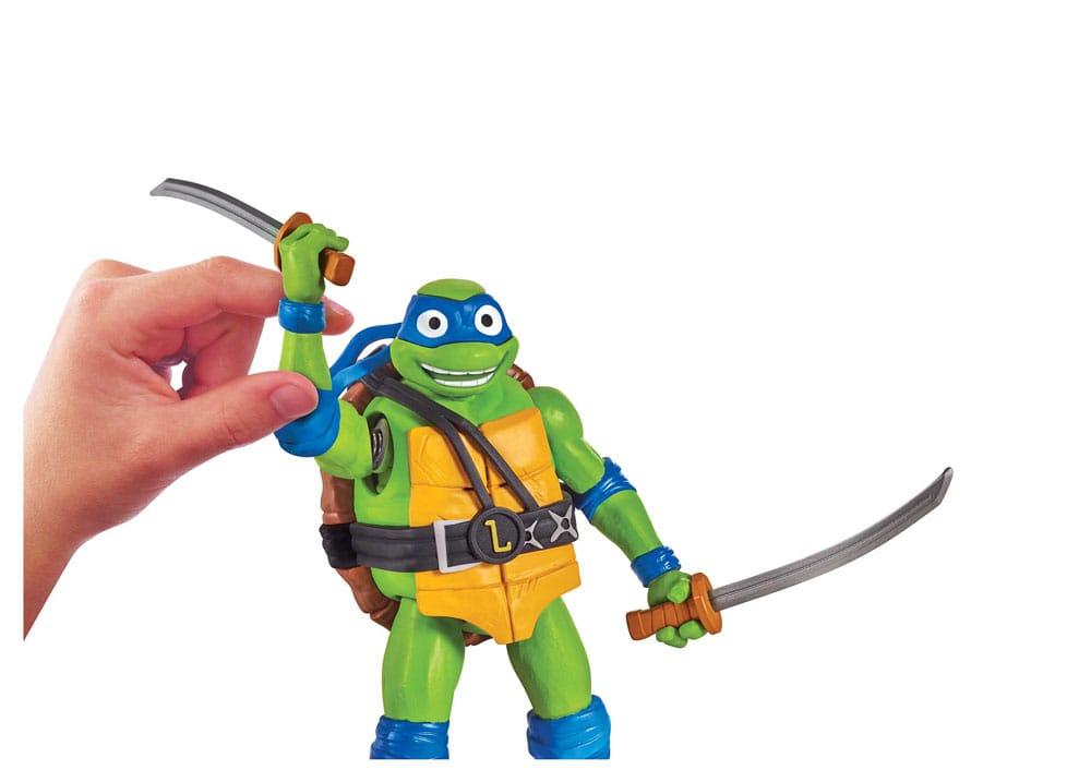 Teenage Mutant Ninja Turtles: Mutant Mayhem Ninja Shouts Action Figur Leonardo 14 cm  - Versand: 5-7 Tage nach Bestellung