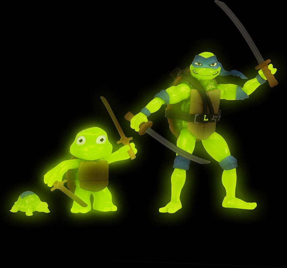 Teenage Mutant Ninja Turtles: Mutant Mayhem Actionfiguren 3er-Pack Leonardo Evolution 10 cm - Versand: 5-7 Tage nach Bestellung