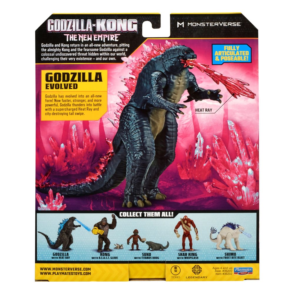 Godzilla x Kong The new Empire Actionfiguren Basic Figures 15 cm Sortiment (8) - Preorder - ETA: 09.10.2025