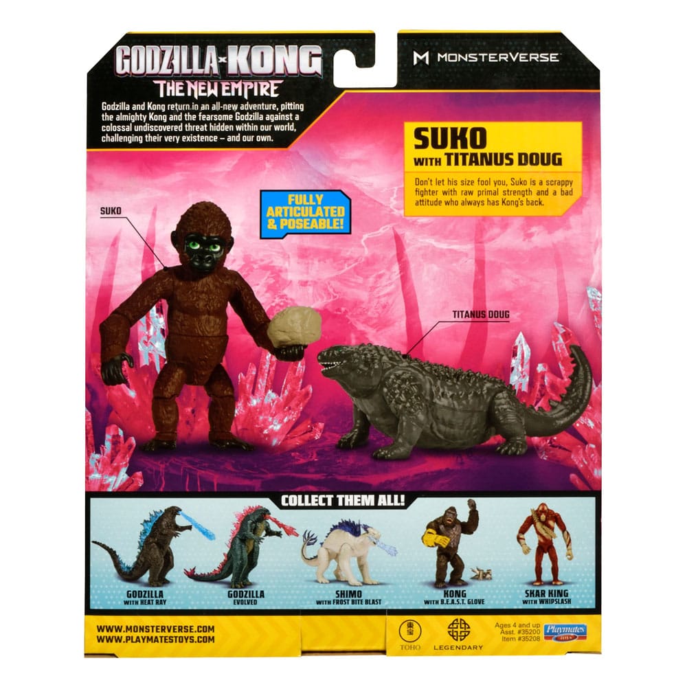 Godzilla x Kong The new Empire Actionfiguren Basic Figures 15 cm Sortiment (8) - Preorder - ETA: 09.10.2025