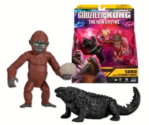 Godzilla x Kong: The New Empire Actionfigur Suko with Titanus Doug 15 cm - Preorder - ETA: 25.11.2025