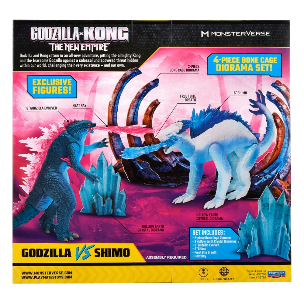 Godzilla x Kong The new Empire Actionfiguren 15 cm Sortiment (4) - Versand: 7 Tage nach Bestellung