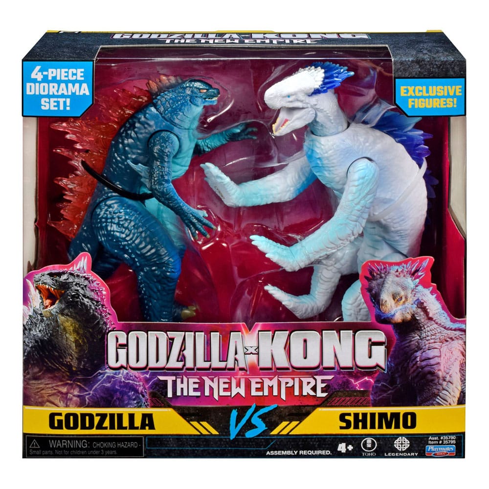 Godzilla x Kong: The New Empire Diorama 2er Pack Godzilla vs Shimo 15 cm - Preorder - ETA: 25.11.2025