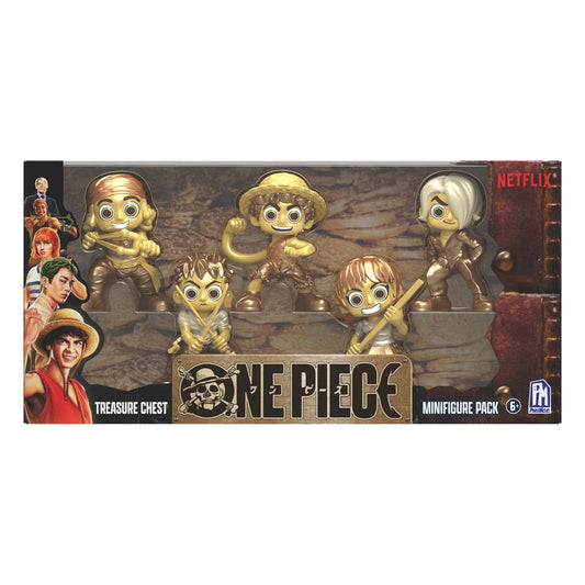 One Piece Minifiguren Set Gold 6 cm  - Versand: 5-7 Tage nach Bestellung
