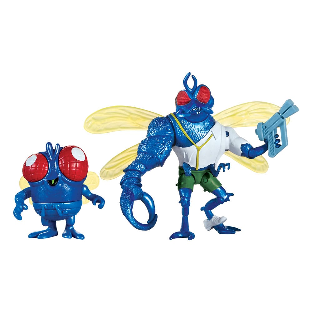 Teenage Mutant Ninja Turtles: Mutant Mayhem Actionfiguren Super Fly & Toddler Super Fly 11 cm  - Preorder - ETA: 25.11.2025