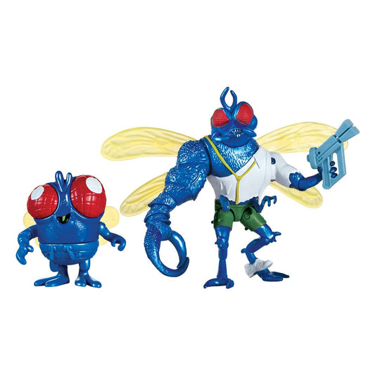 Teenage Mutant Ninja Turtles: Mutant Mayhem Actionfiguren Super Fly & Toddler Super Fly 11 cm  - Preorder - ETA: 25.11.2025