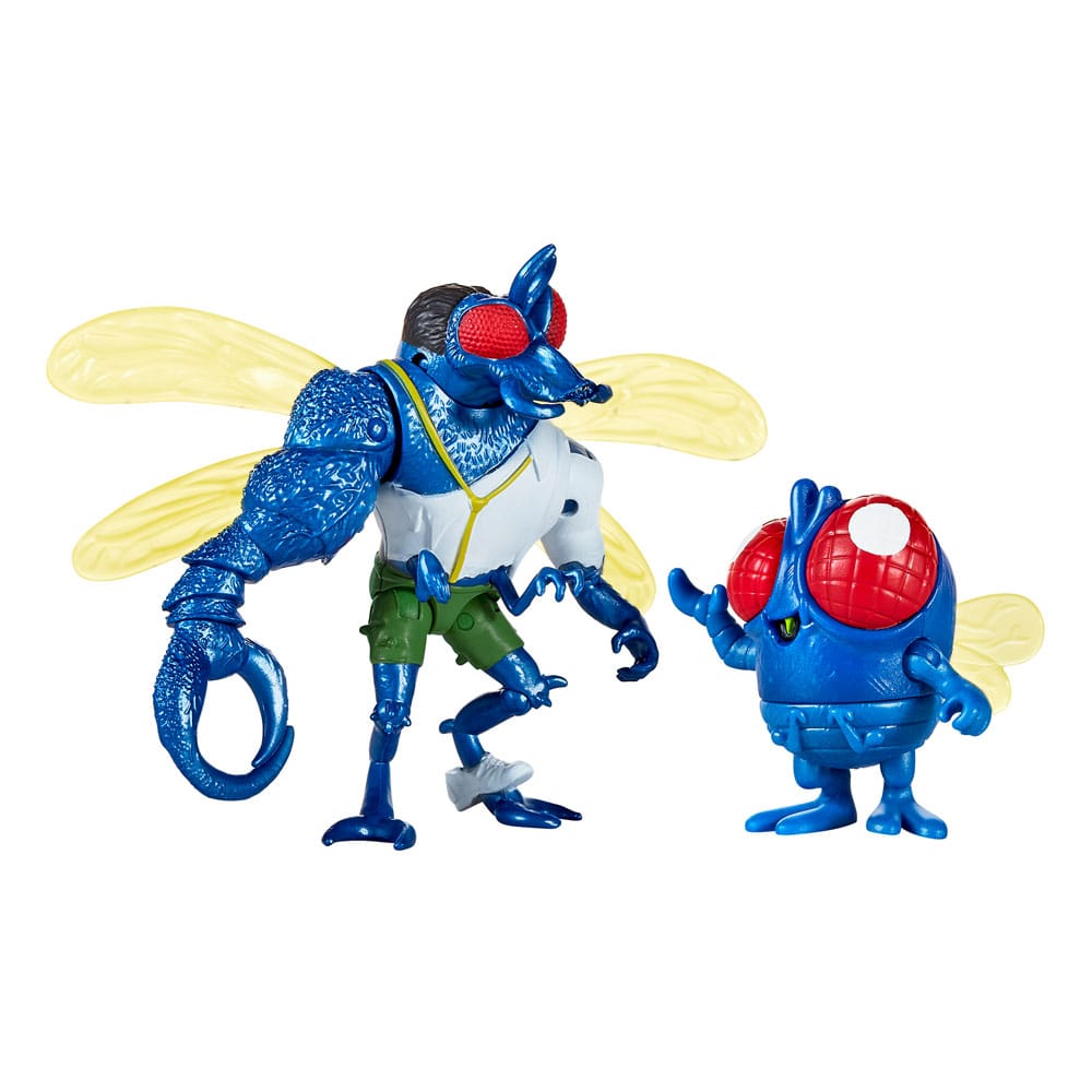 Teenage Mutant Ninja Turtles: Mutant Mayhem Actionfiguren Super Fly & Toddler Super Fly 11 cm  - Preorder - ETA: 25.11.2025