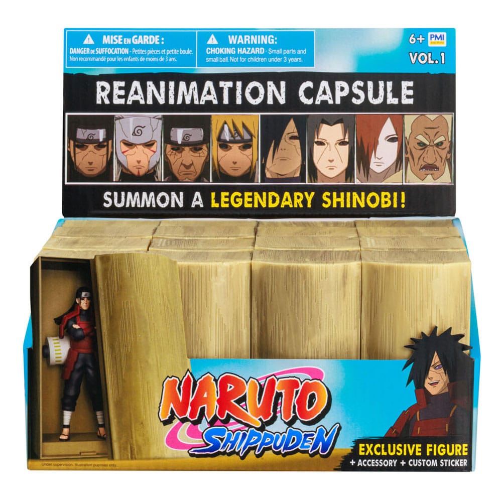 Naruto Blind Capsule Mini-Figuren Display (16) - Versand: 5-7 Tage nach Bestellung