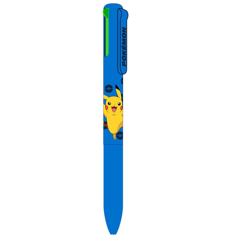 Pokémon 4-farbiger Stift - Versand: 7 Tage nach Bestellung